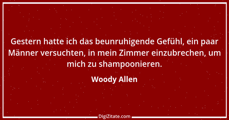 Zitat von Woody Allen 114