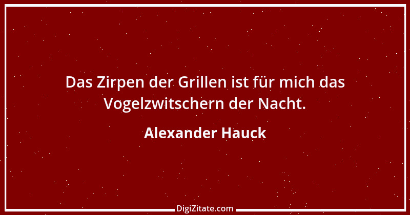 Zitat von Alexander Hauck 1