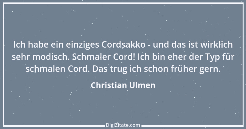 Zitat von Christian Ulmen 1