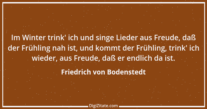 Zitat von Friedrich von Bodenstedt 123