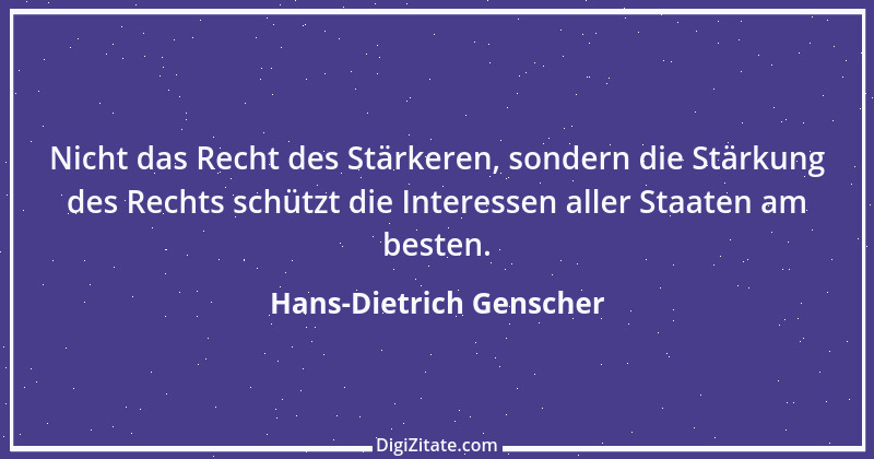 Zitat von Hans-Dietrich Genscher 24