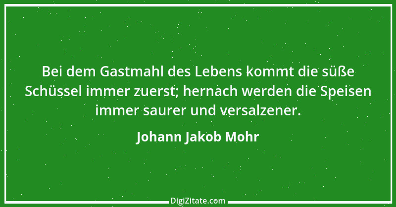 Zitat von Johann Jakob Mohr 199