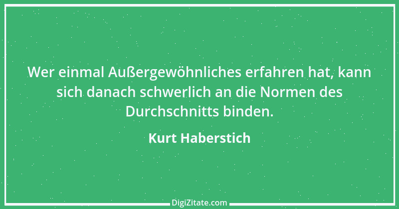 Zitat von Kurt Haberstich 368