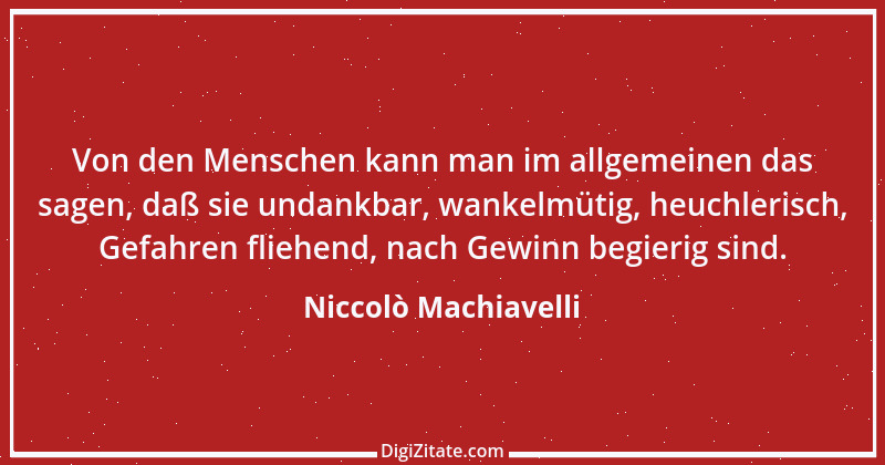 Zitat von Niccolò Machiavelli 25