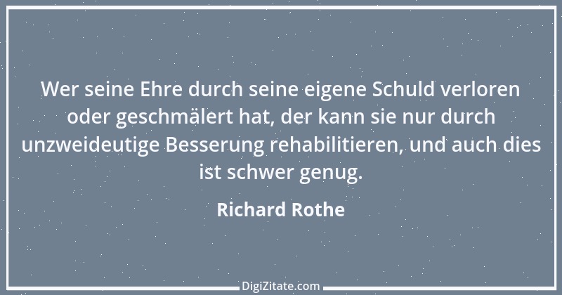 Zitat von Richard Rothe 17