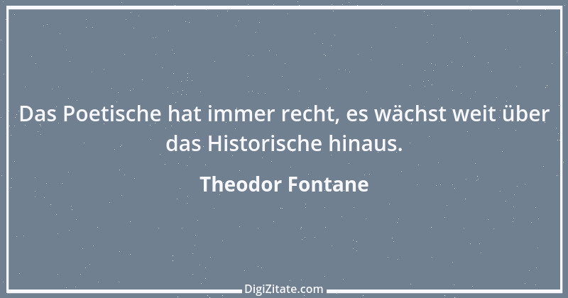 Zitat von Theodor Fontane 427