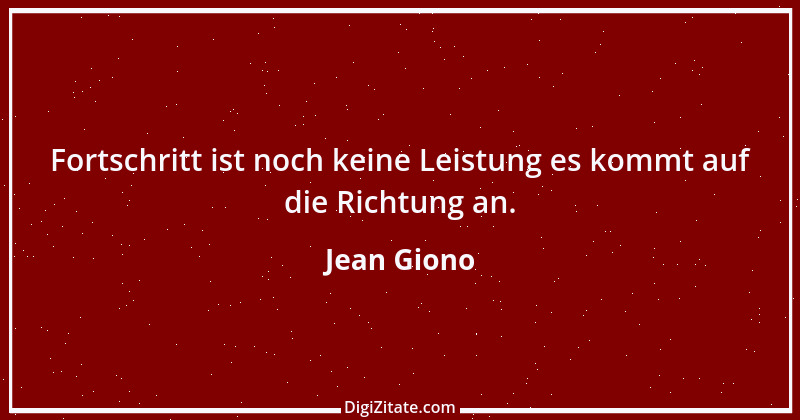 Zitat von Jean Giono 5