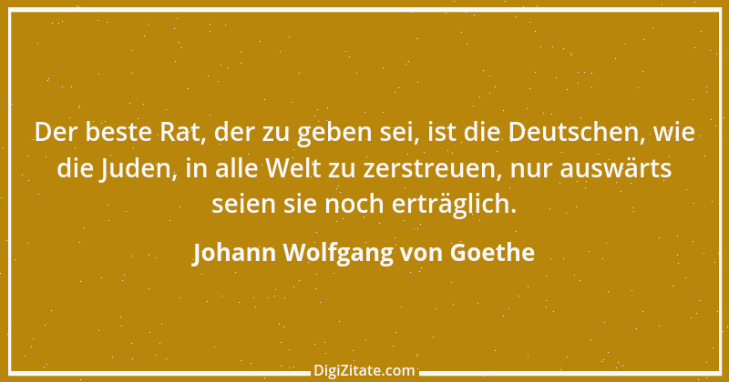 Zitat von Johann Wolfgang von Goethe 1770