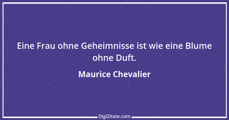 Zitat von Maurice Chevalier 5