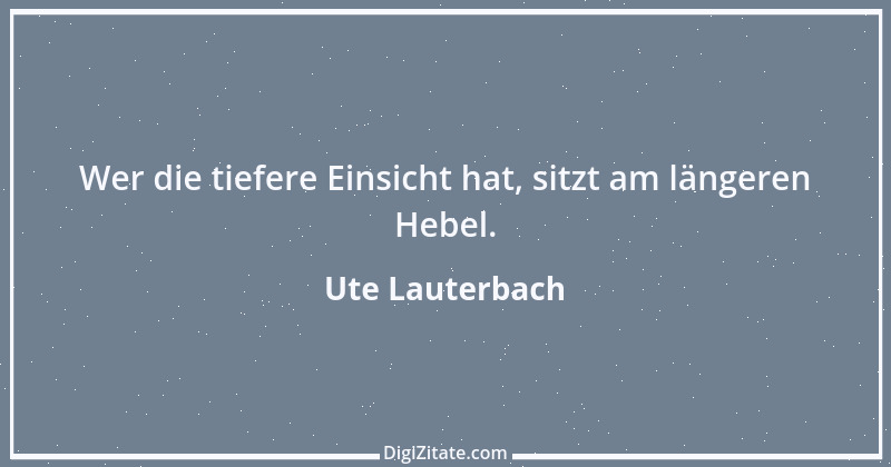 Zitat von Ute Lauterbach 60