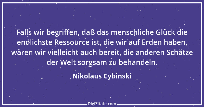 Zitat von Nikolaus Cybinski 73