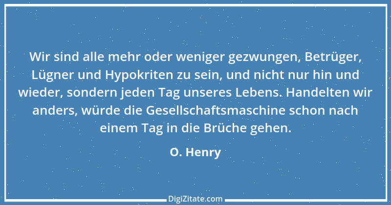 Zitat von O. Henry 1