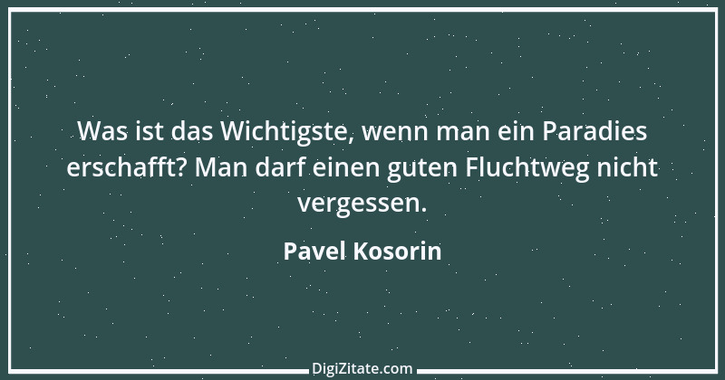 Zitat von Pavel Kosorin 549