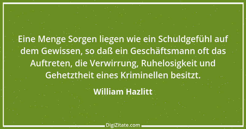 Zitat von William Hazlitt 22