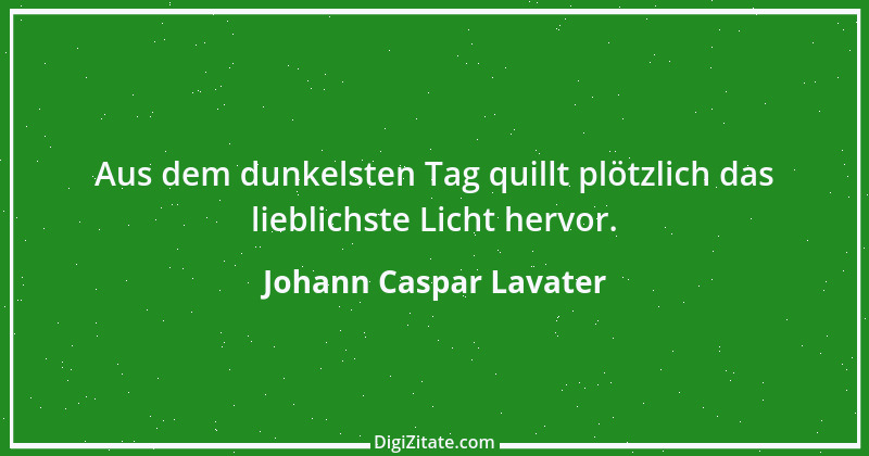 Zitat von Johann Caspar Lavater 137