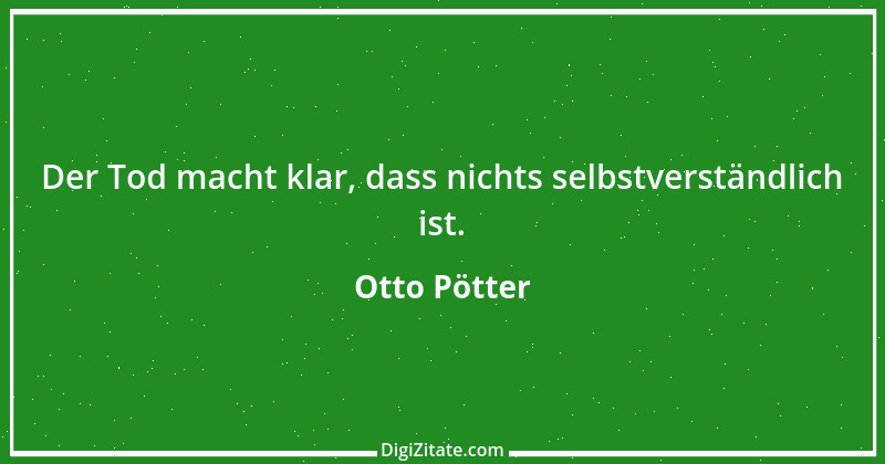 Zitat von Otto Pötter 1