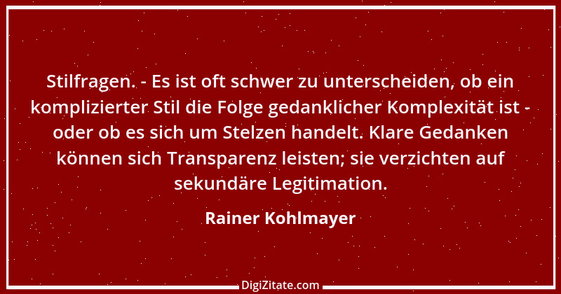 Zitat von Rainer Kohlmayer 7