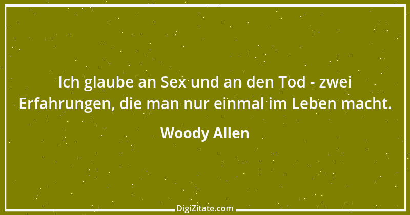 Zitat von Woody Allen 117