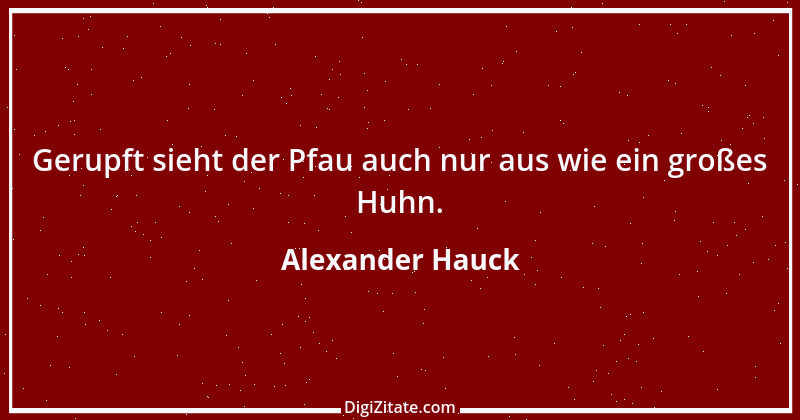 Zitat von Alexander Hauck 4