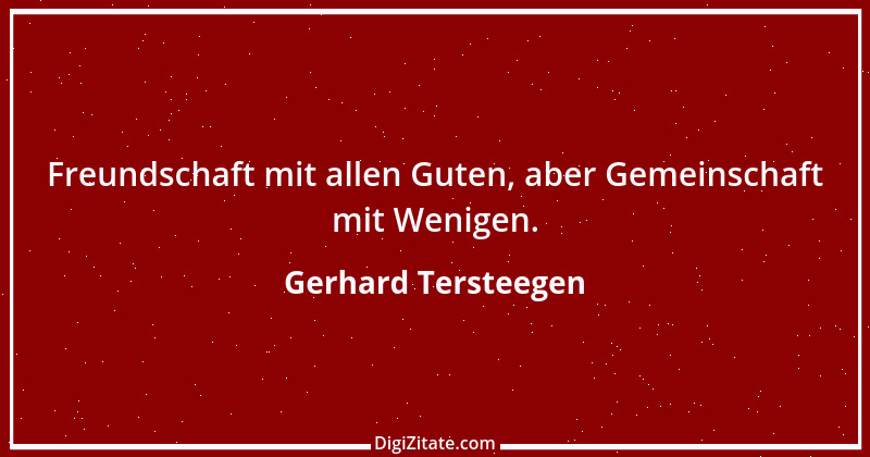 Zitat von Gerhard Tersteegen 13