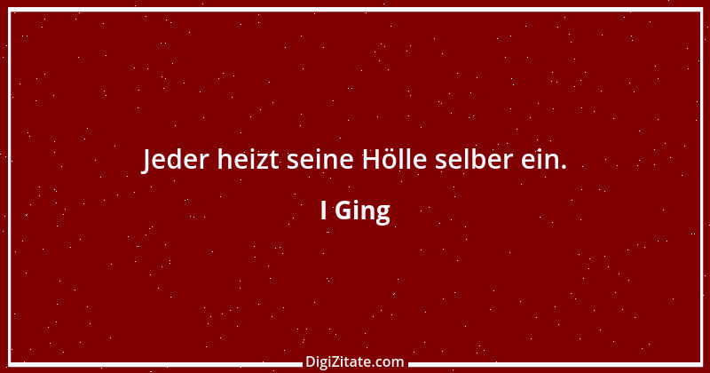 Zitat von I Ging 8