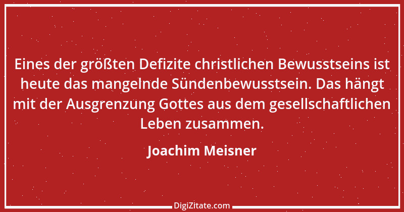 Zitat von Joachim Meisner 40