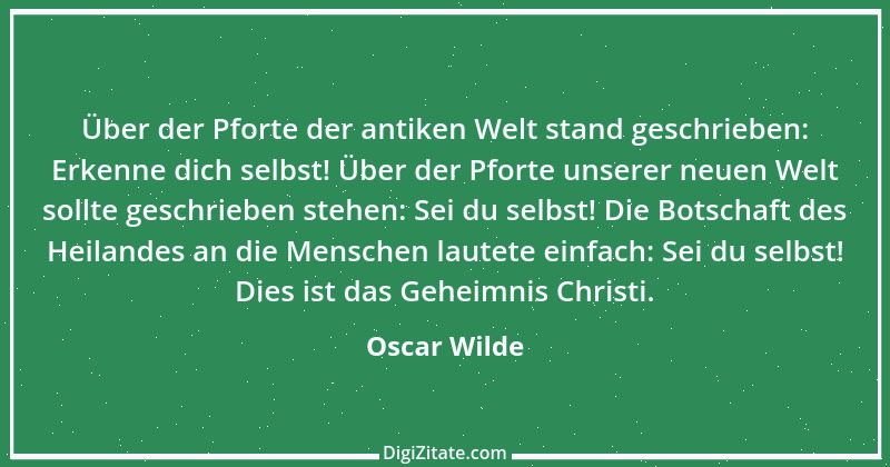 Zitat von Oscar Wilde 1074