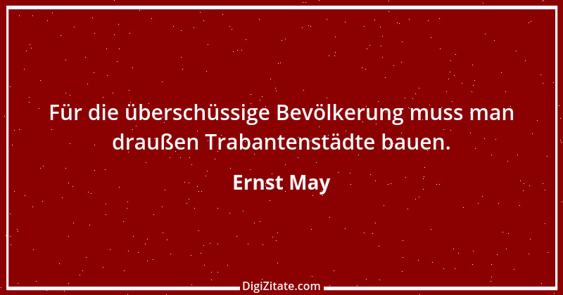 Zitat von Ernst May 5