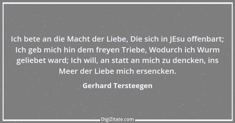 Zitat von Gerhard Tersteegen 14