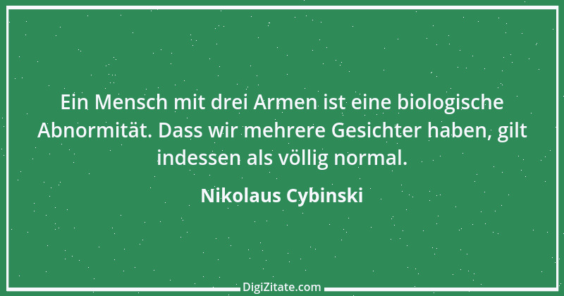 Zitat von Nikolaus Cybinski 76