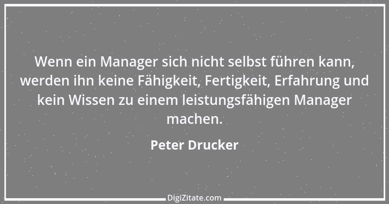 Zitat von Peter Drucker 20