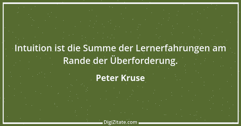 Zitat von Peter Kruse 2