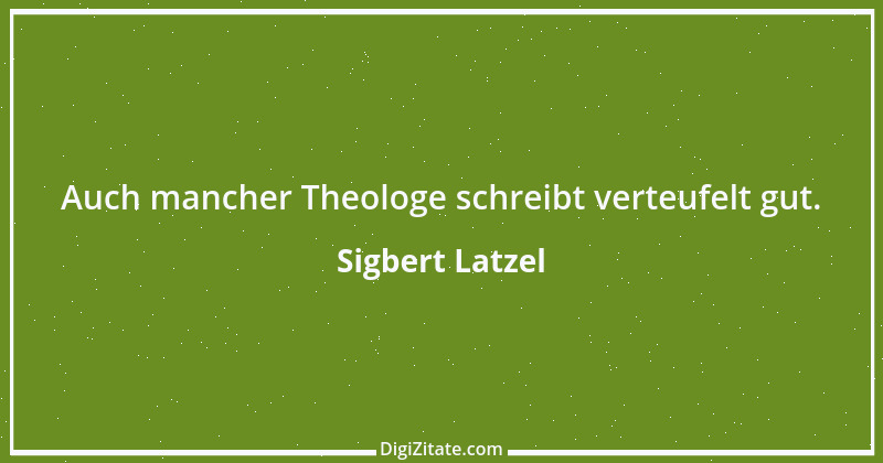 Zitat von Sigbert Latzel 78