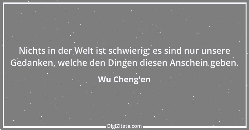 Zitat von Wu Cheng'en 1