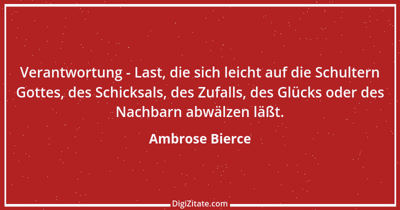 Zitat von Ambrose Bierce 400