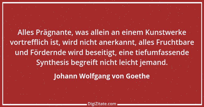 Zitat von Johann Wolfgang von Goethe 4170