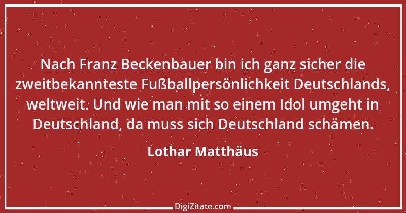 Zitat von Lothar Matthäus 2