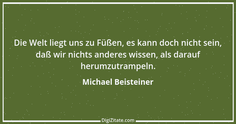 Zitat von Michael Beisteiner 1