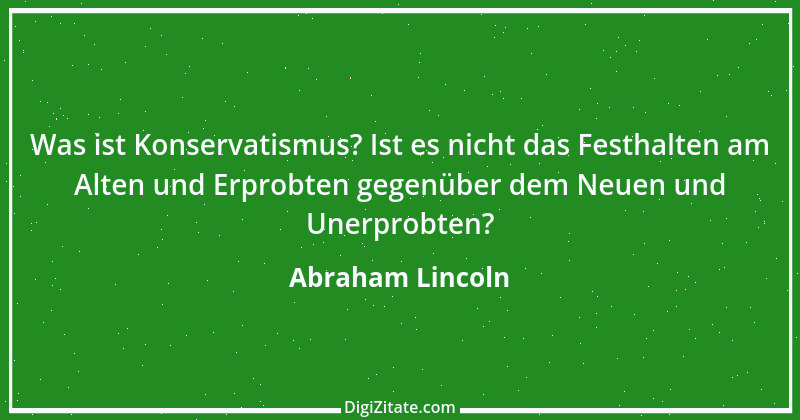 Zitat von Abraham Lincoln 25