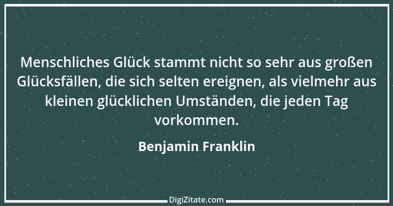 Zitat von Benjamin Franklin 27