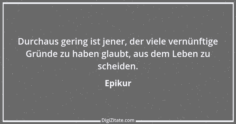 Zitat von Epikur 118