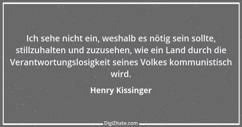 Zitat von Henry Kissinger 6