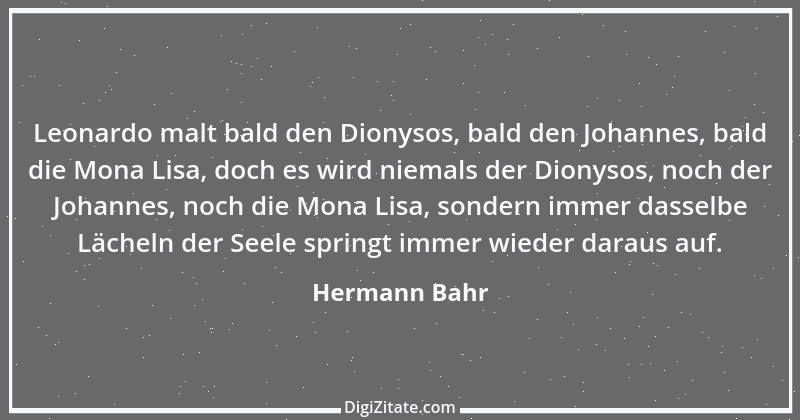 Zitat von Hermann Bahr 79