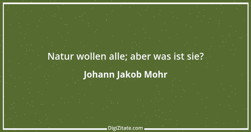 Zitat von Johann Jakob Mohr 205