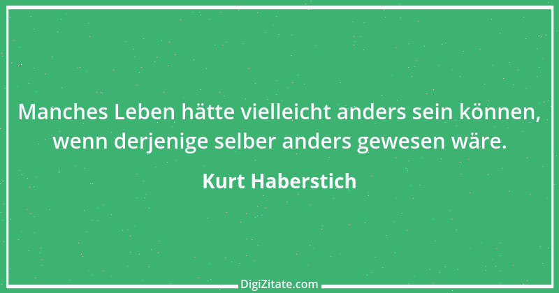 Zitat von Kurt Haberstich 374