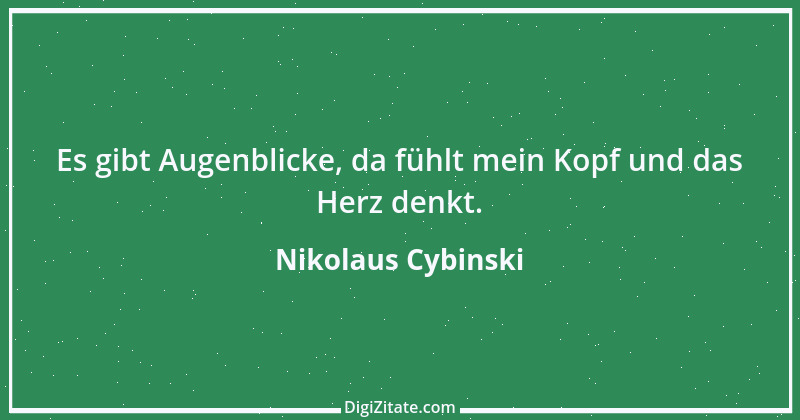 Zitat von Nikolaus Cybinski 78