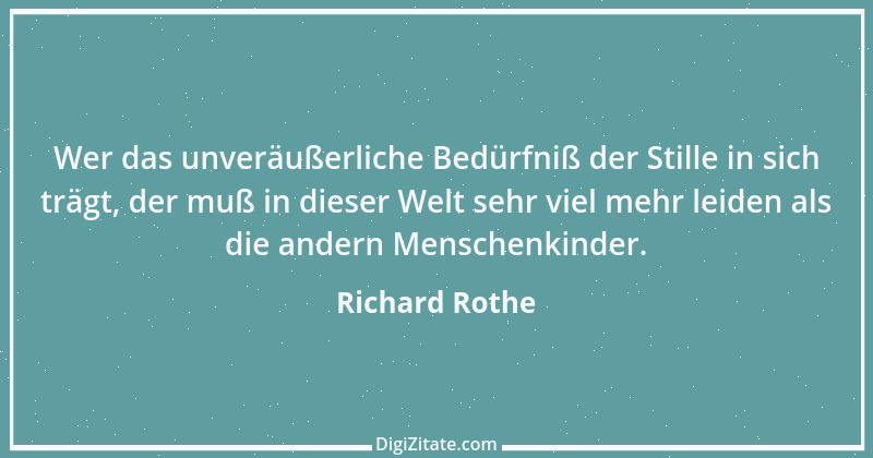 Zitat von Richard Rothe 23