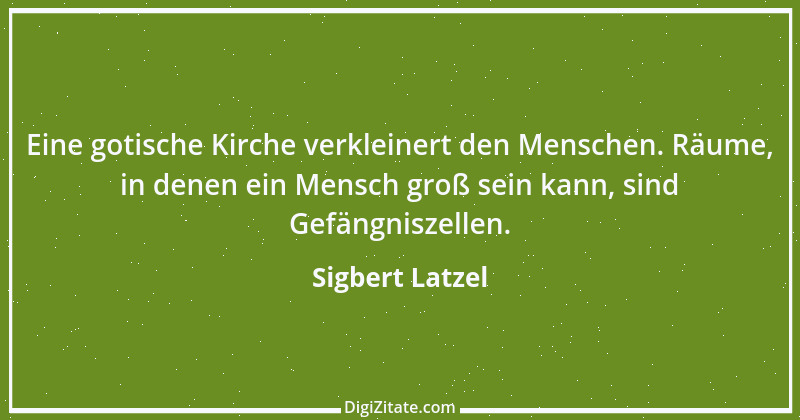 Zitat von Sigbert Latzel 80