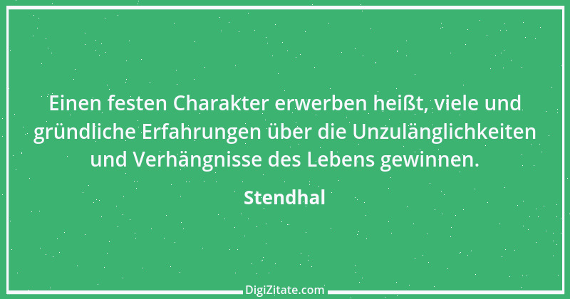 Zitat von Stendhal 141