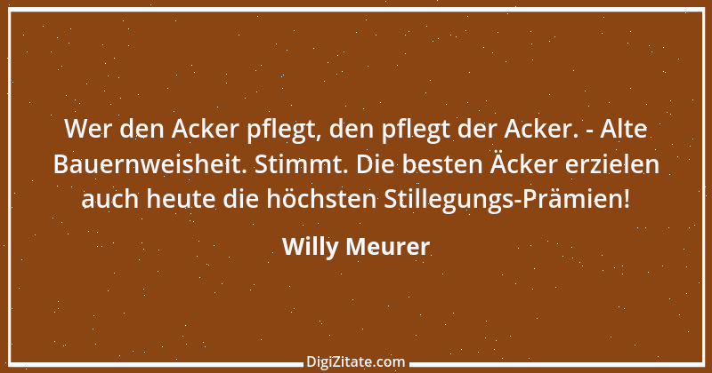 Zitat von Willy Meurer 1472